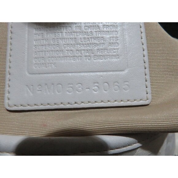 Coach Lady Bumblebee Optic Signature Limited Edition Canvas & Leather Hobo Bag - Picture 7 of 11